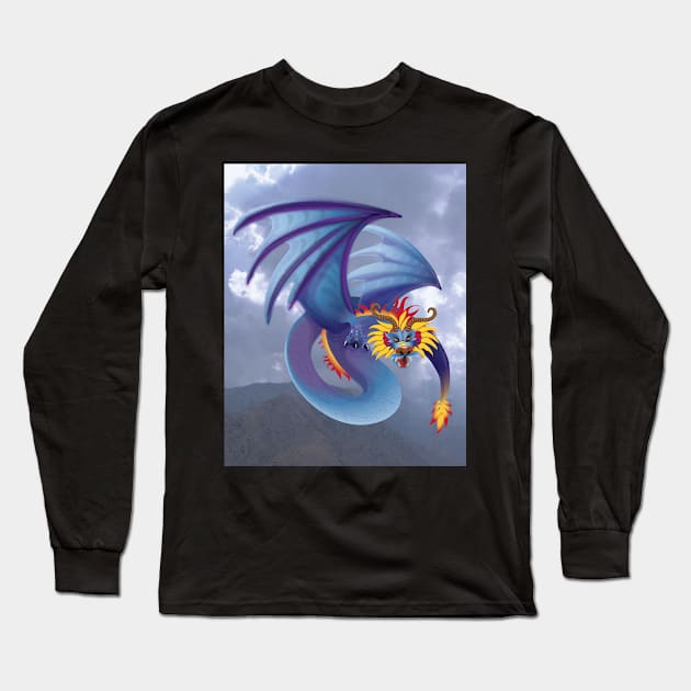 Dragon Design Long Sleeve T-Shirt by Spirit-Dragon